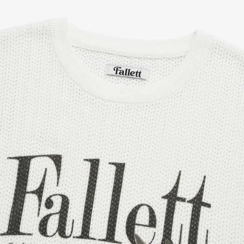 Fallett  |Casual Style Street Style Long Sleeves Logo