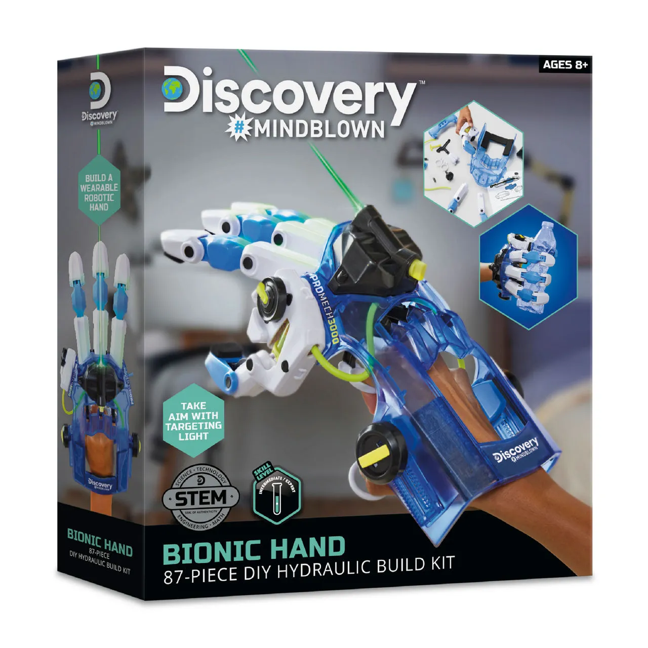 FAO DISCOVERY MINDBLOWN Bionic Hand Build Kit - Blue