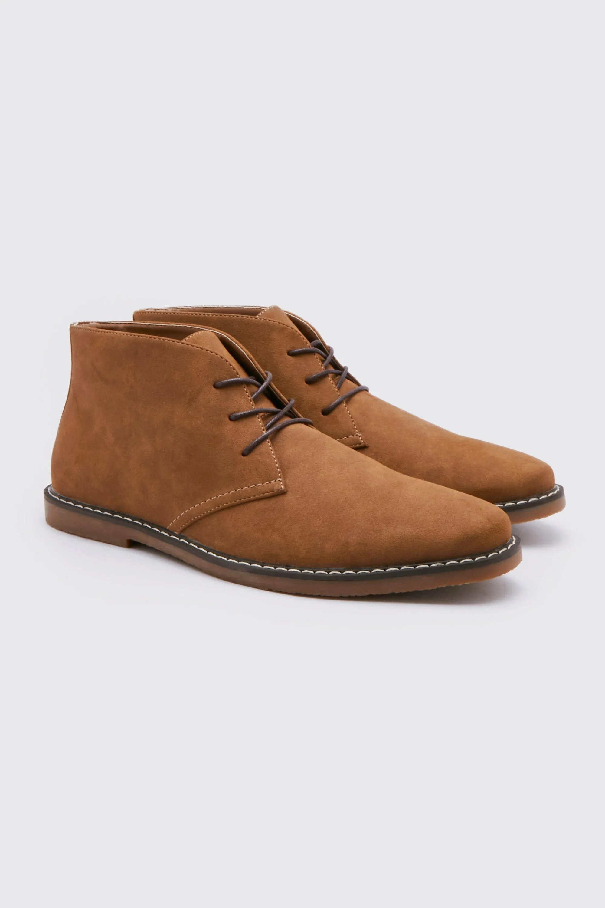 Faux Suede Desert Boot