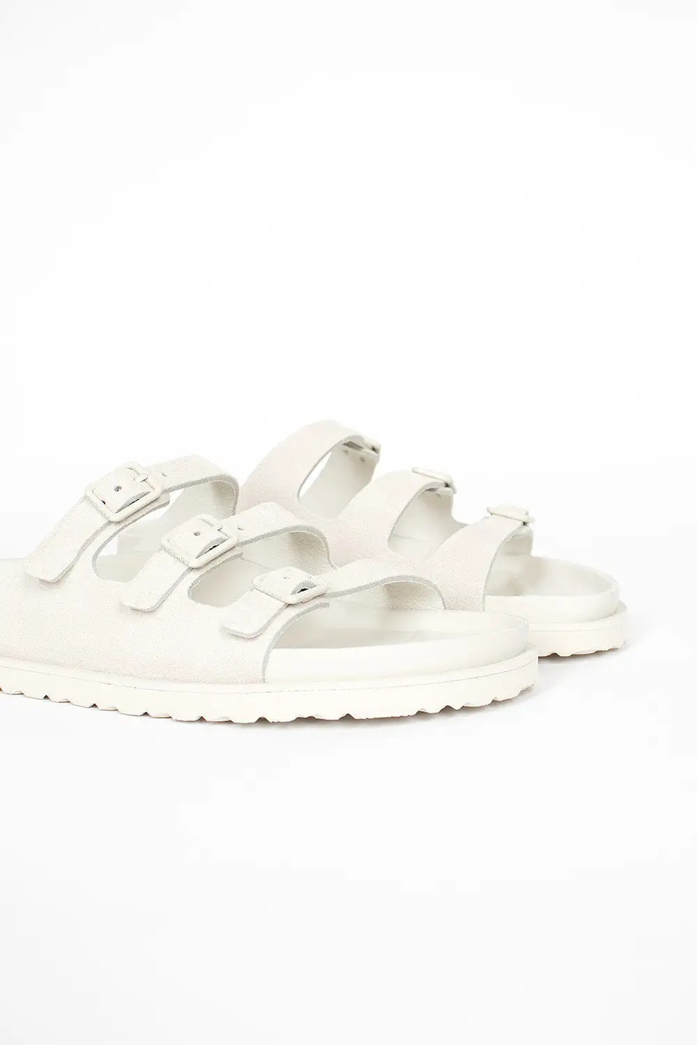 Florida Suede Sandal Bone