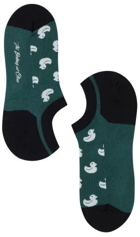 Forest Green Duckling Low Cut Socks