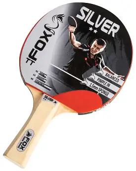 Fox Silver 2 Star Table Tennis Bat