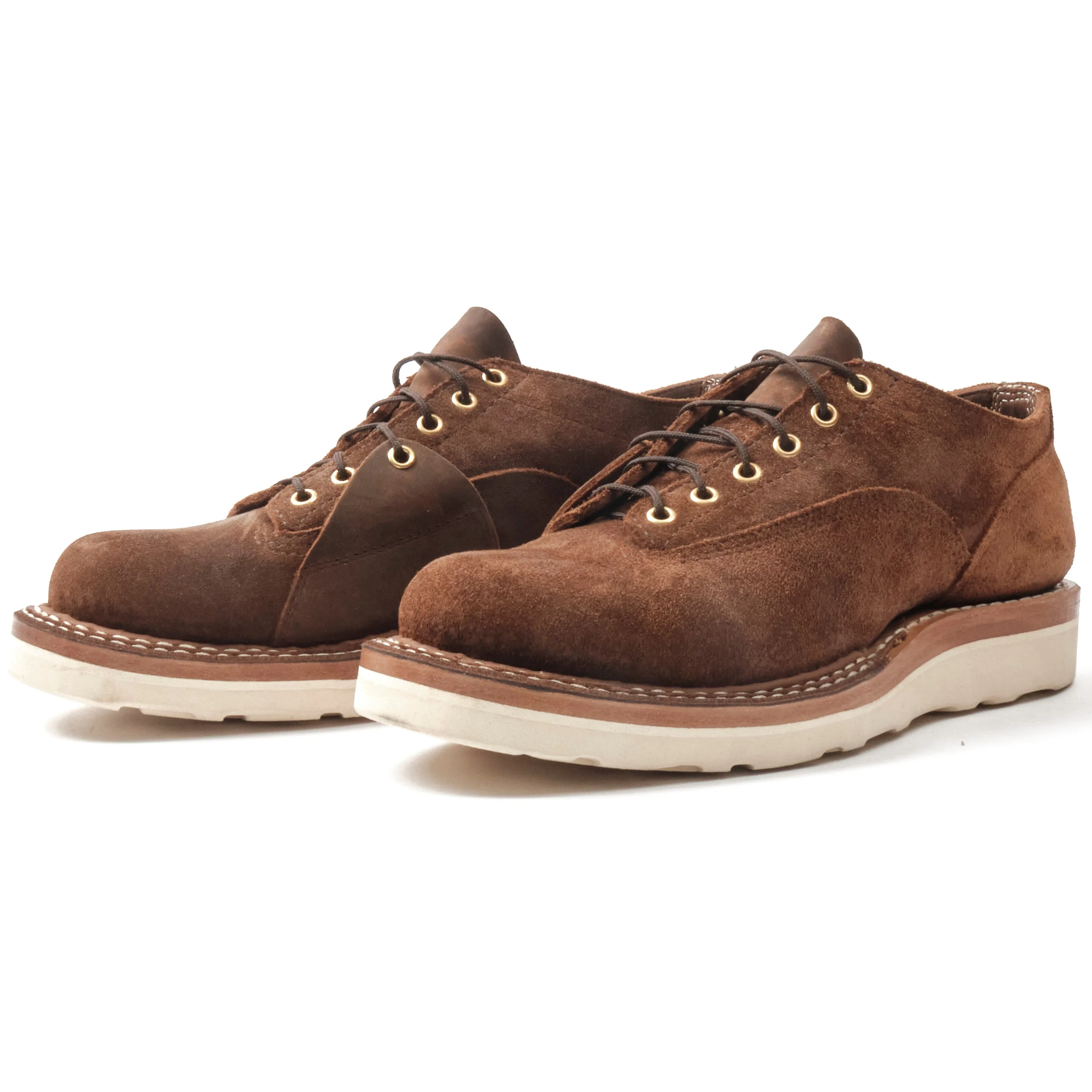 FREENOTE CLOTH X WHITE'S BOOTS - OXFORD LTT - DISTRESSED ROUGHOUT