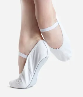 Full Sole Leather Ballet Shoes, Wide-fit - BAE90 L