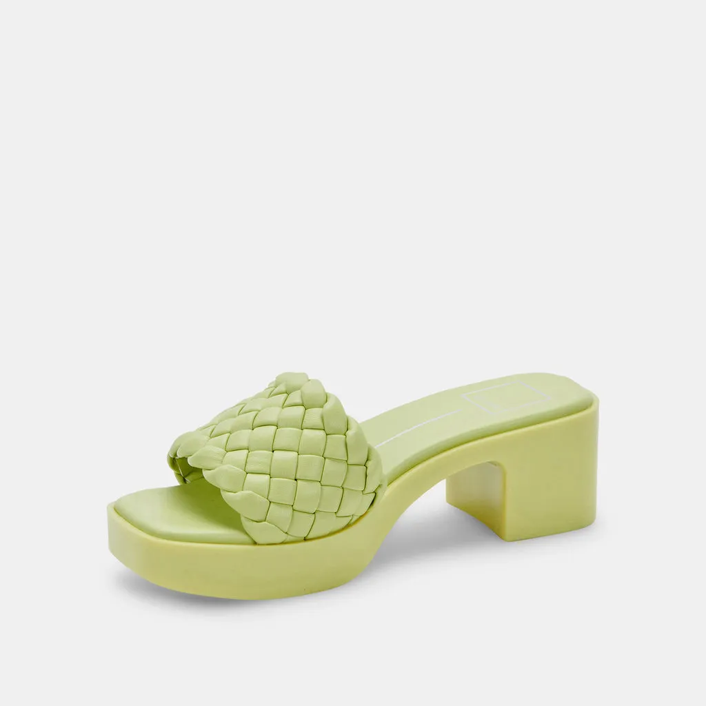 GOLDY SANDALS LIGHT GREEN STELLA– Dolce Vita 6769850089538