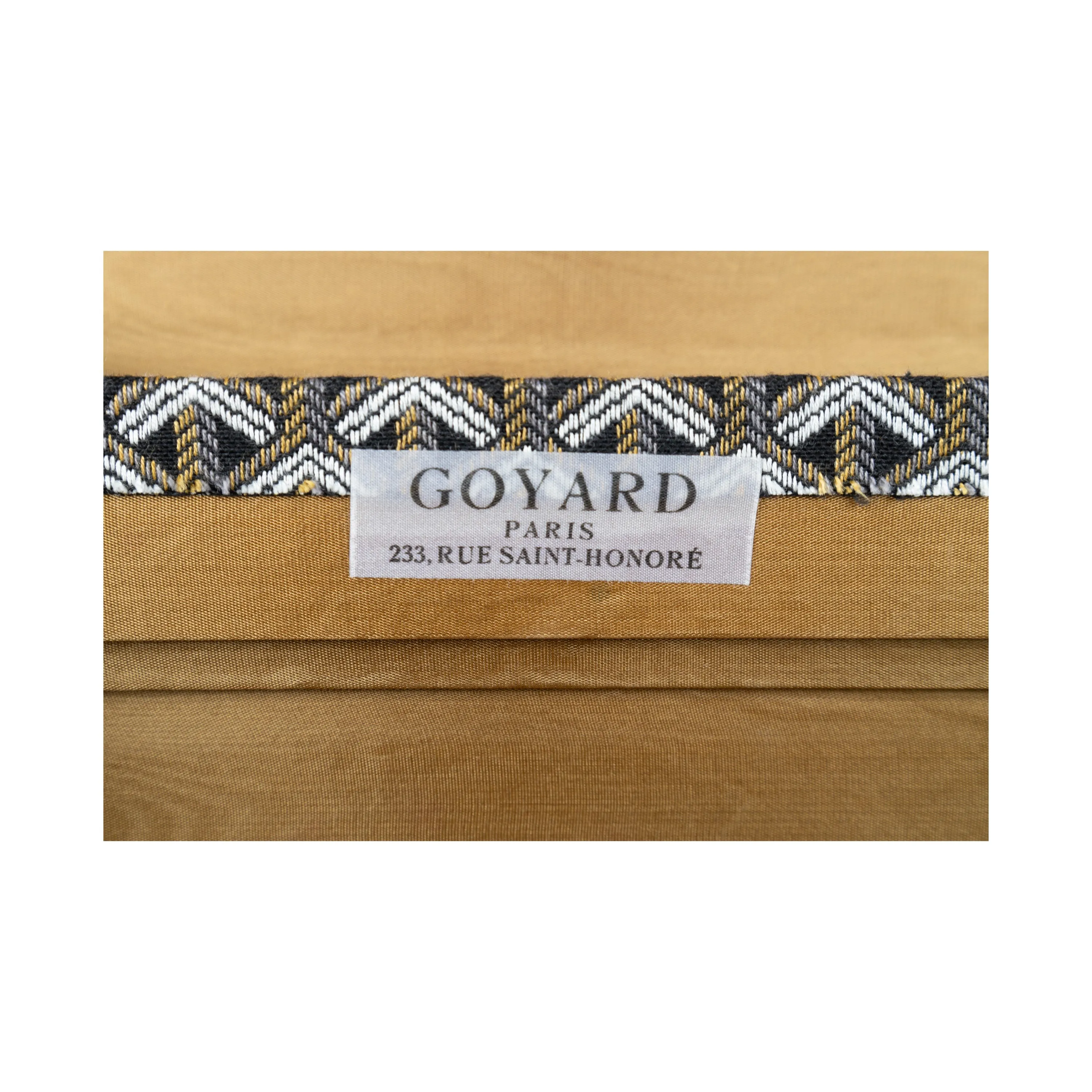 Goyard Vintage Canvas Suitcase - '90s