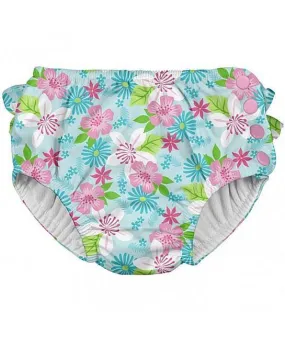 Green Sprouts Aqua Paradise Flower Snaps Reusable Swim Nappy