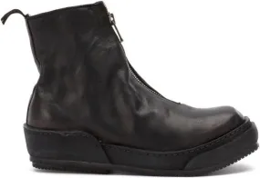 Guidi front zip boots Black