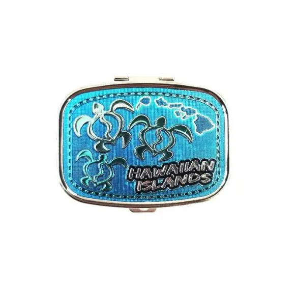 Hawaiian Themed Pillbox