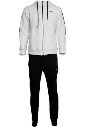 Hugo Boss White & Black Tracksuit