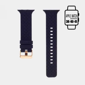 iLLASPARKZ Woven Patterned Apple Watch Silicone Band