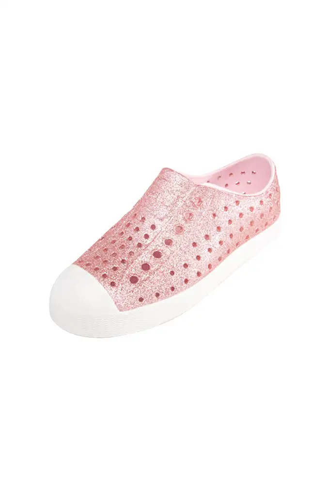 Jefferson Milk Pink Bling / Shell White (Kids)