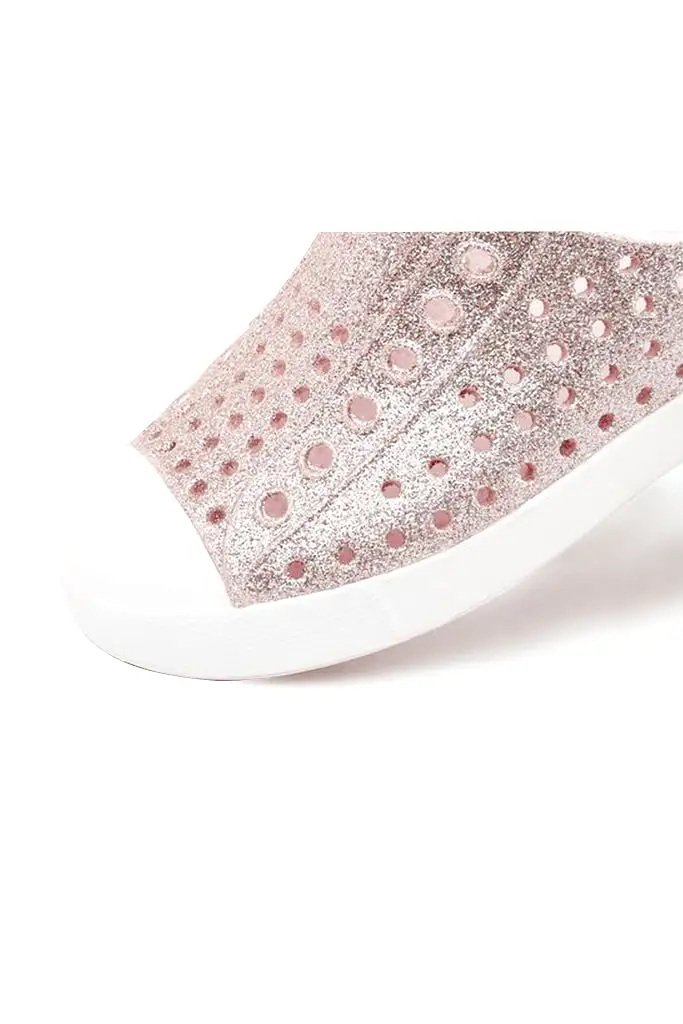 Jefferson Milk Pink Bling / Shell White (Kids)