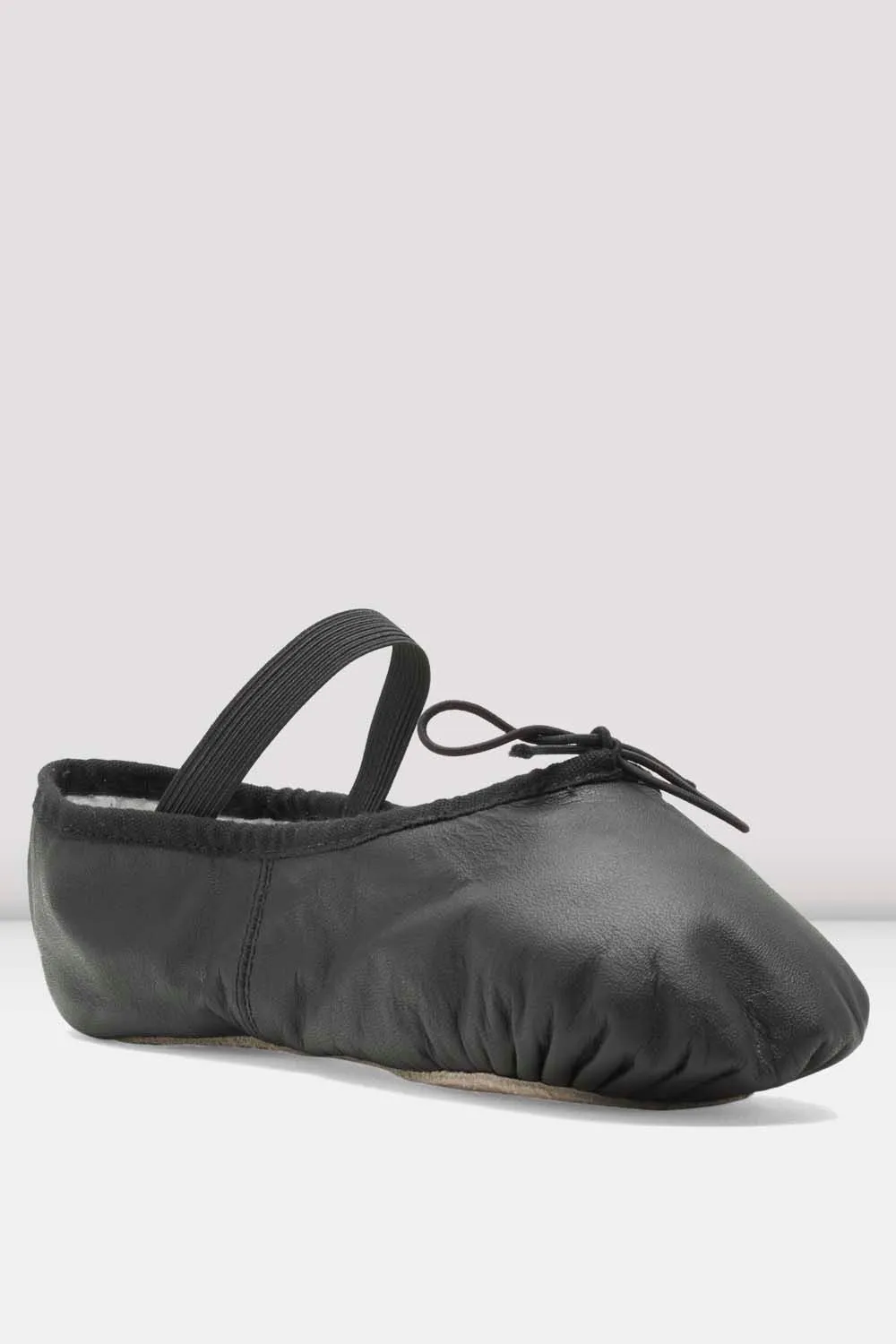 Ladies Dansoft Leather Ballet Shoes