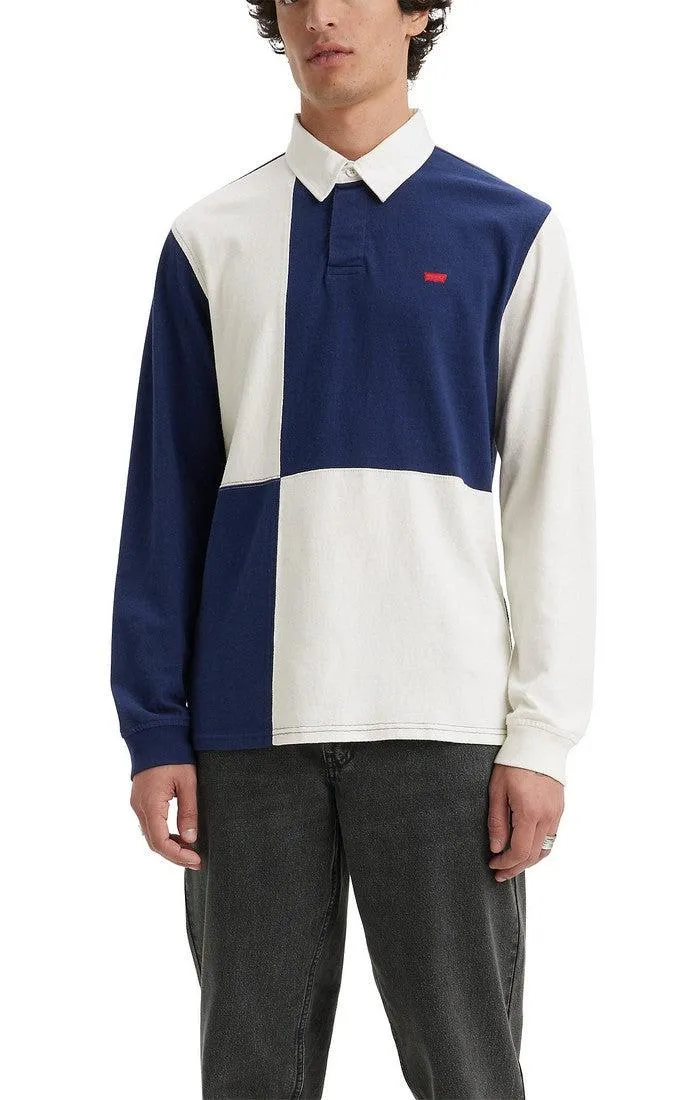 Levis LS Classic Colorblock Rugby Offset Shirt