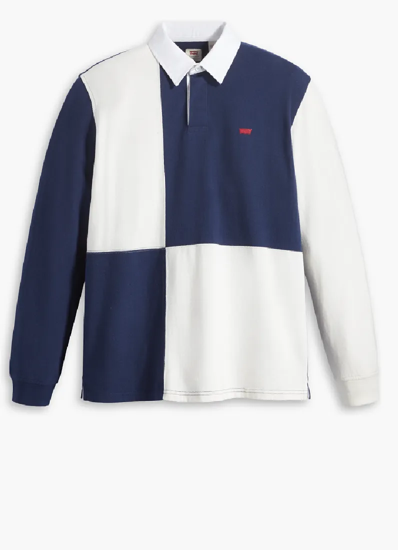 Levis LS Classic Colorblock Rugby Offset Shirt