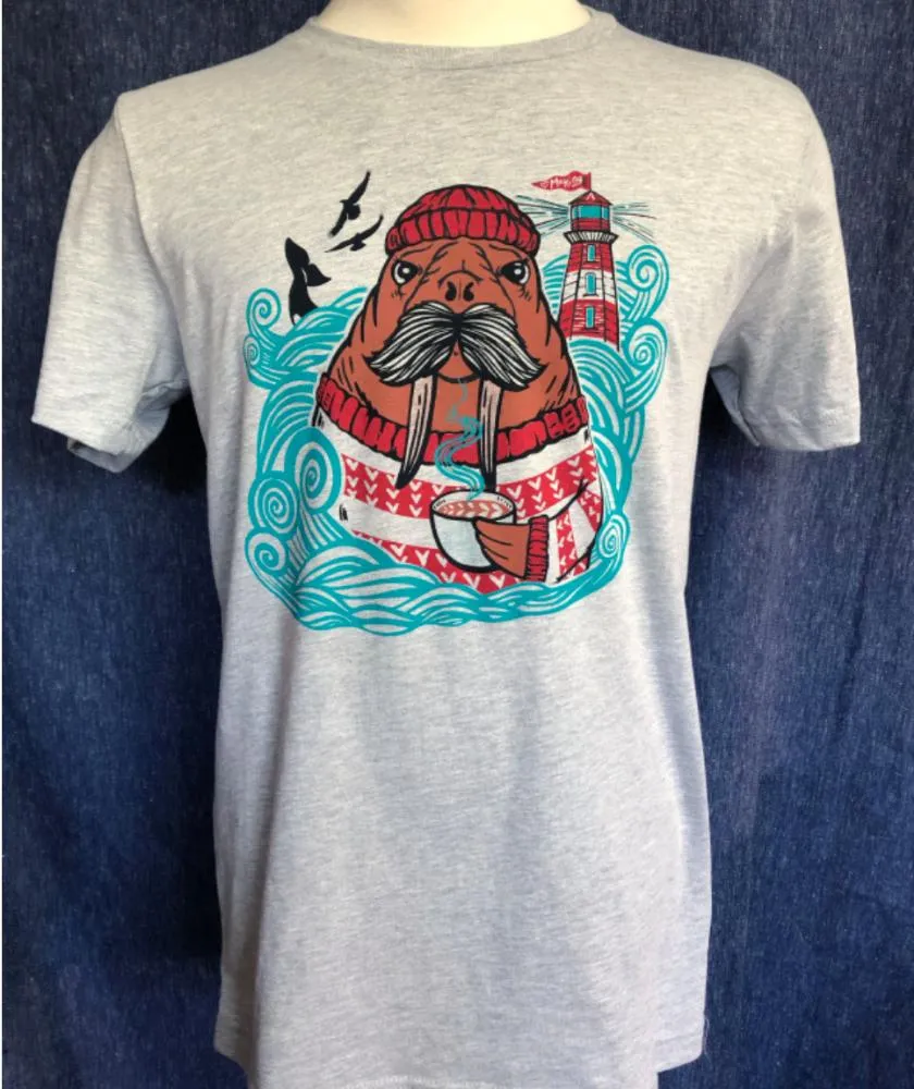 loveMaking Designs X The Trendy Walrus | Wally T-Shirt