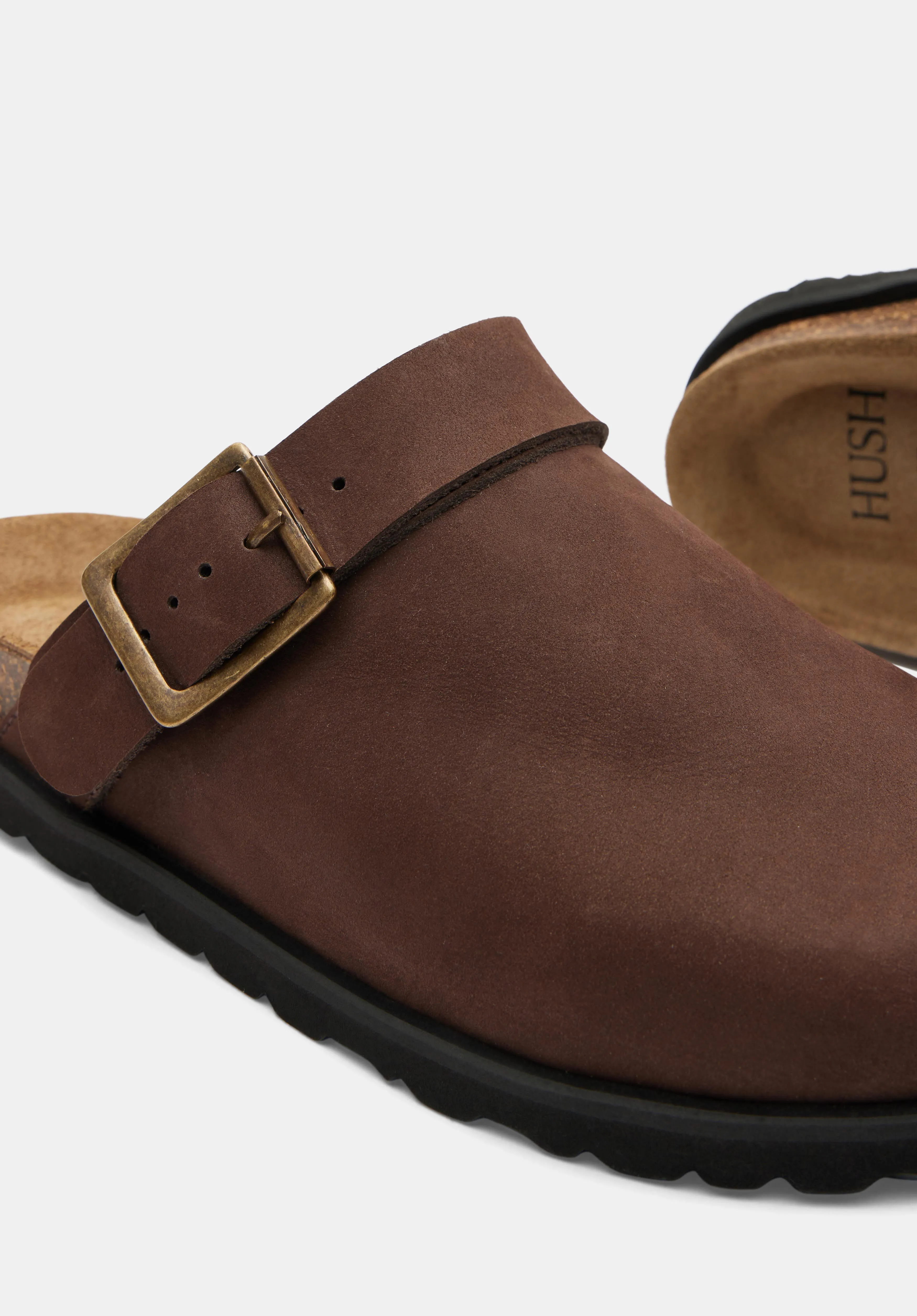 Lupita Mule Suede Clogs