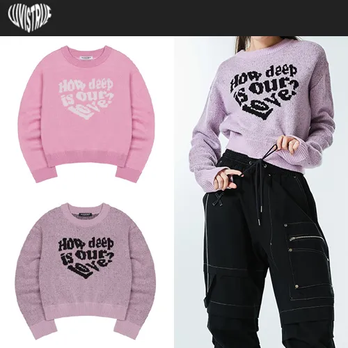 LUV IS TRUE  |Casual Style Street Style Office Style Elegant Style Logo