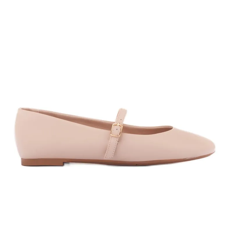 Marco Shoes Emma ballet shoes beige