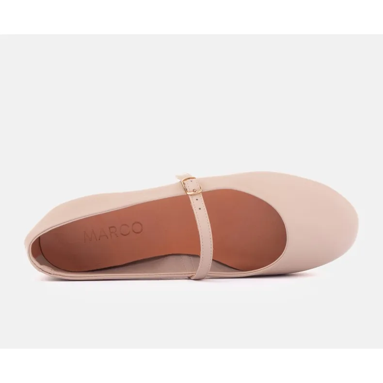 Marco Shoes Emma ballet shoes beige