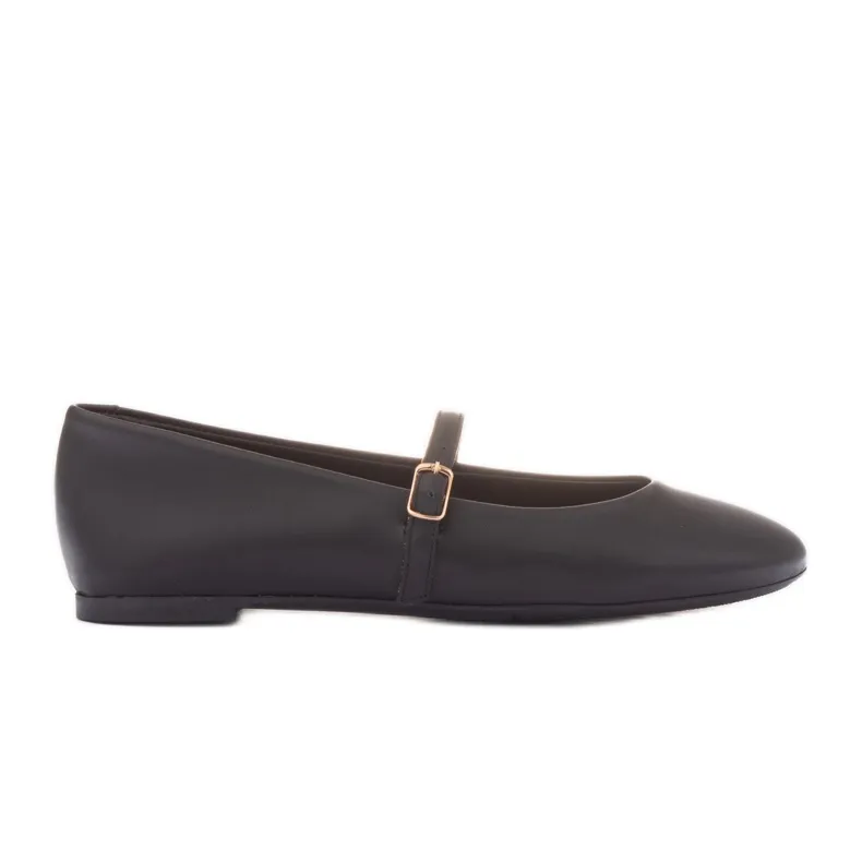 Marco Shoes Emma ballet shoes black