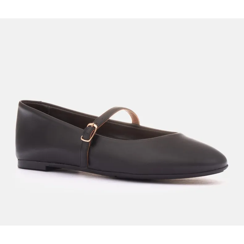 Marco Shoes Emma ballet shoes black