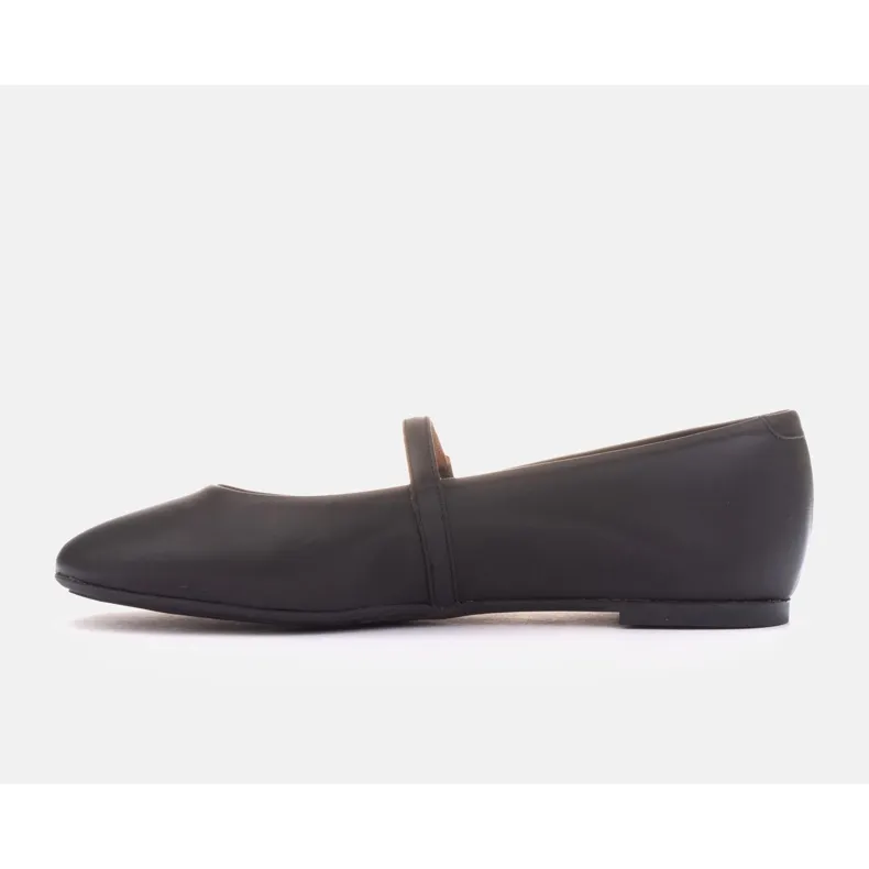 Marco Shoes Emma ballet shoes black