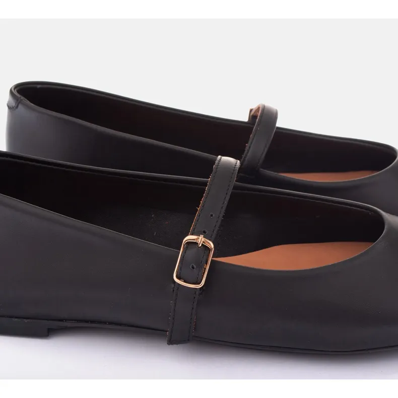 Marco Shoes Emma ballet shoes black