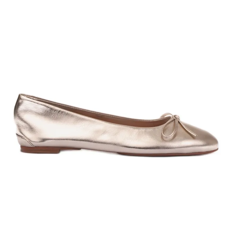 Marco Shoes Passo ballet shoes golden