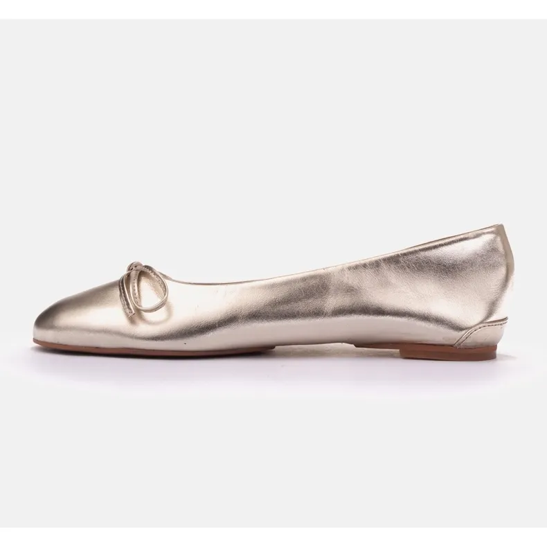 Marco Shoes Passo ballet shoes golden