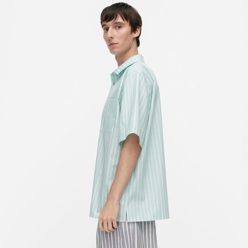 marimekko  |Stripes Casual Style Unisex Cotton Short Sleeves