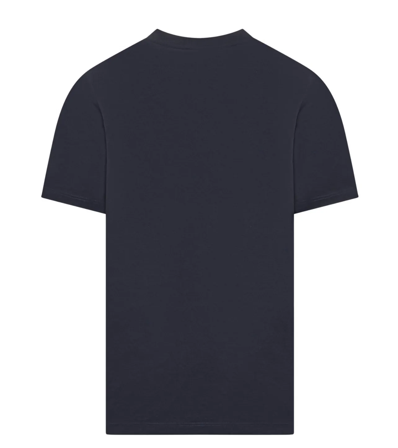 MARNI  |Deep blue bio cotton T-shirt with patterned Marni print