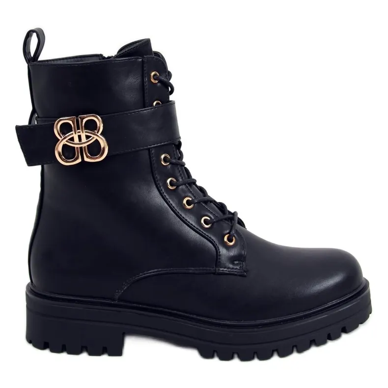 Military boots Vicky Black