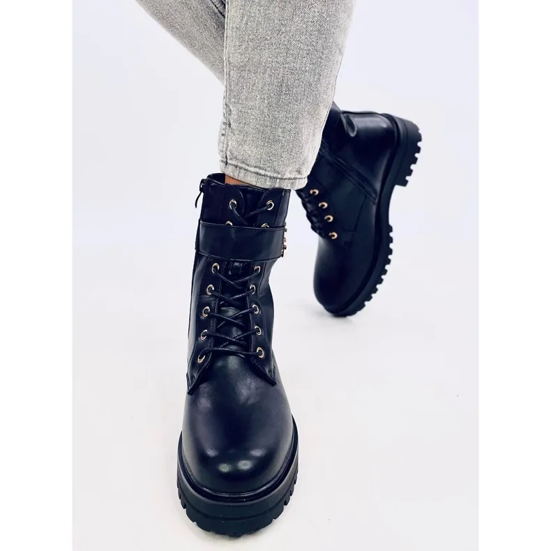 Military boots Vicky Black