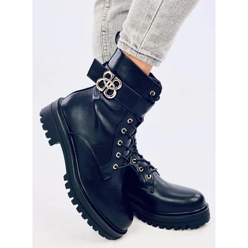 Military boots Vicky Black