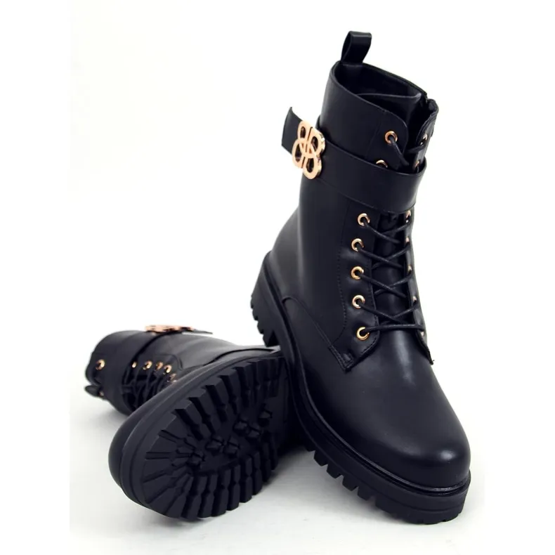 Military boots Vicky Black