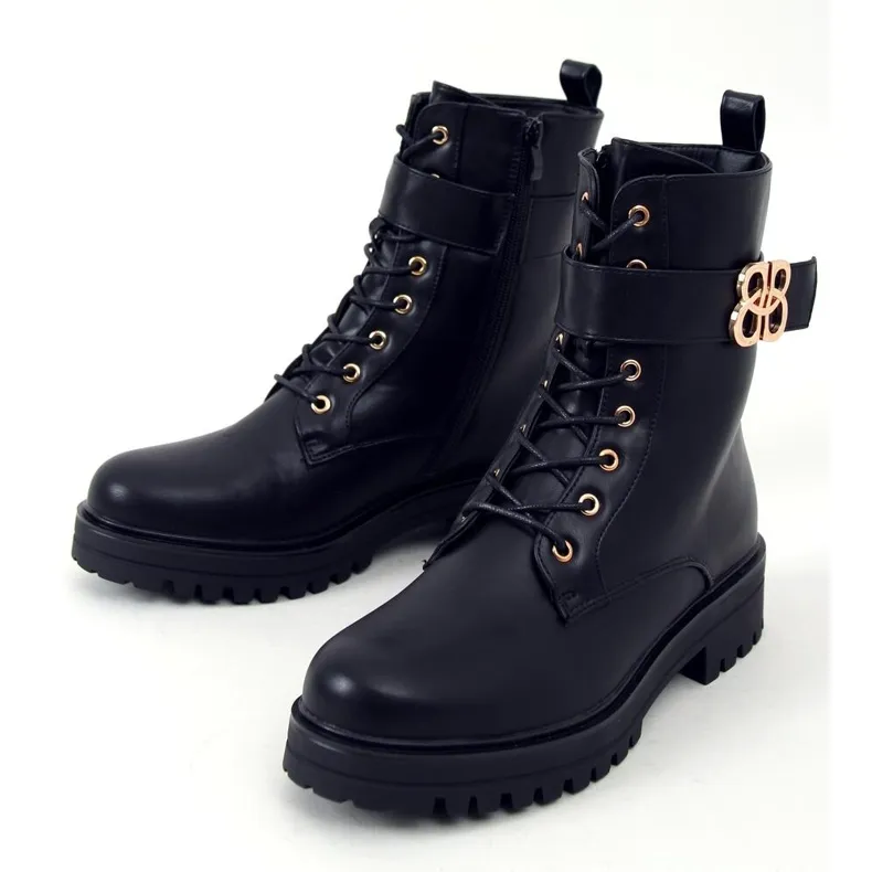 Military boots Vicky Black