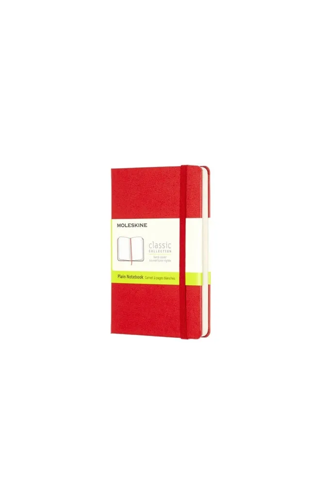 Moleskine - Classic Hard Cover Notebook - Pocket