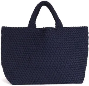 Naghedi St. Barths Large Tote, Ink Blue