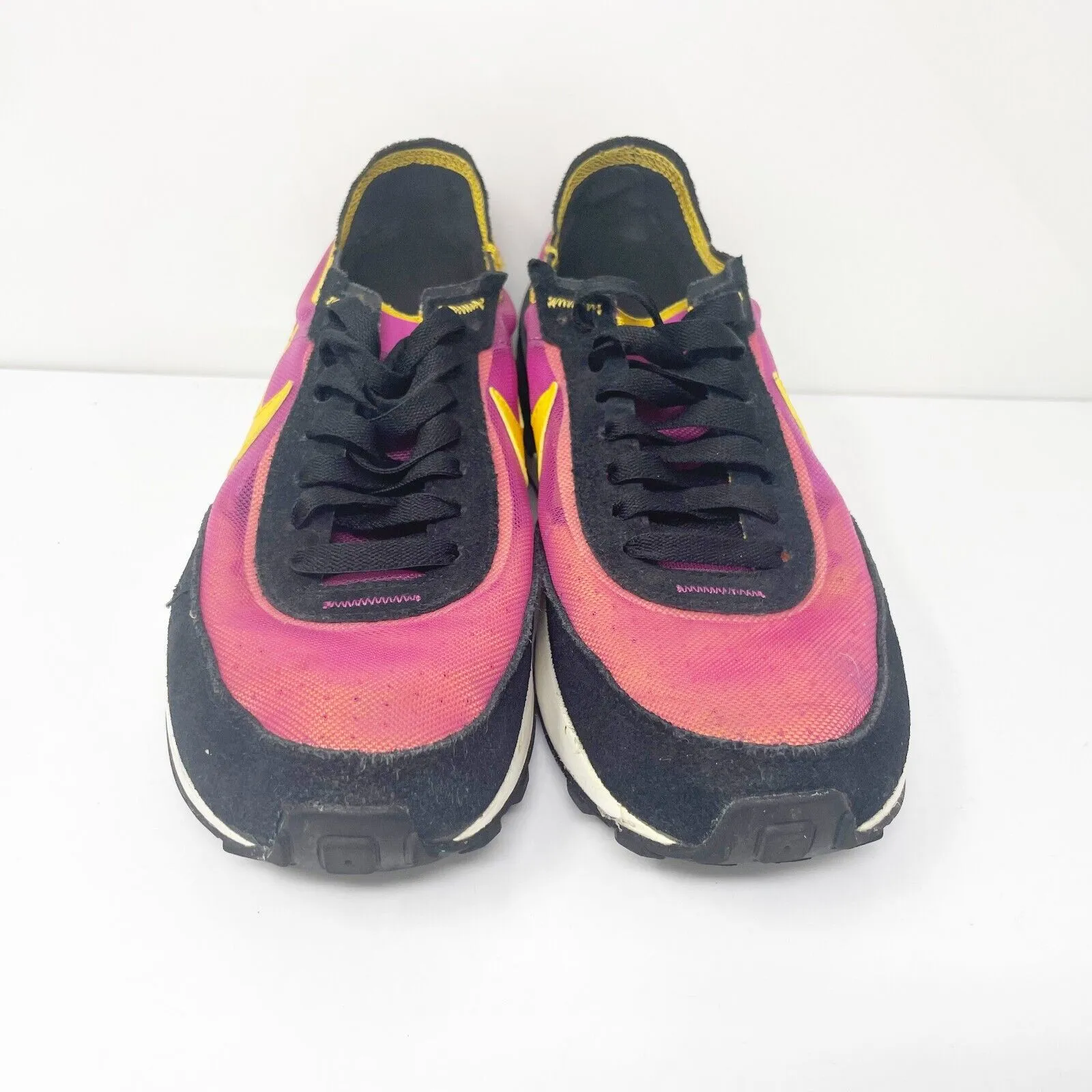 Nike Womens Waffle One DC2533-600 Pink Casual Shoes Sneakers Size 8