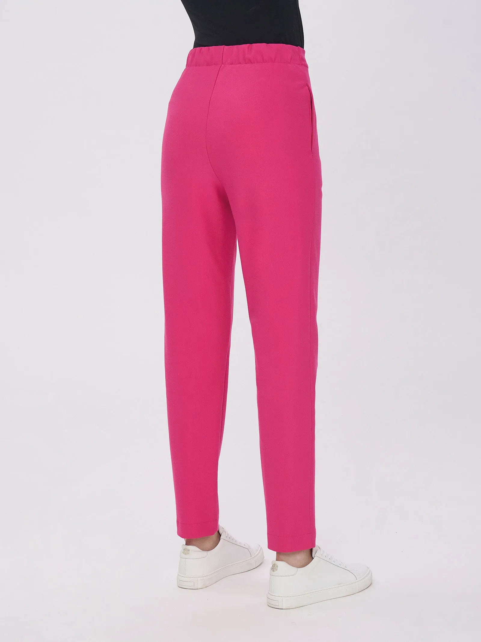 Pantalone Jogger in tessuto Compact - Persia