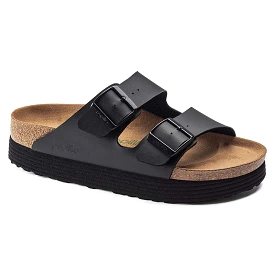 Papillio by Birkenstock Arizona Platform Sandals in Black