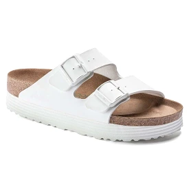 Papillio by Birkenstock Arizona Platform Sandals in White