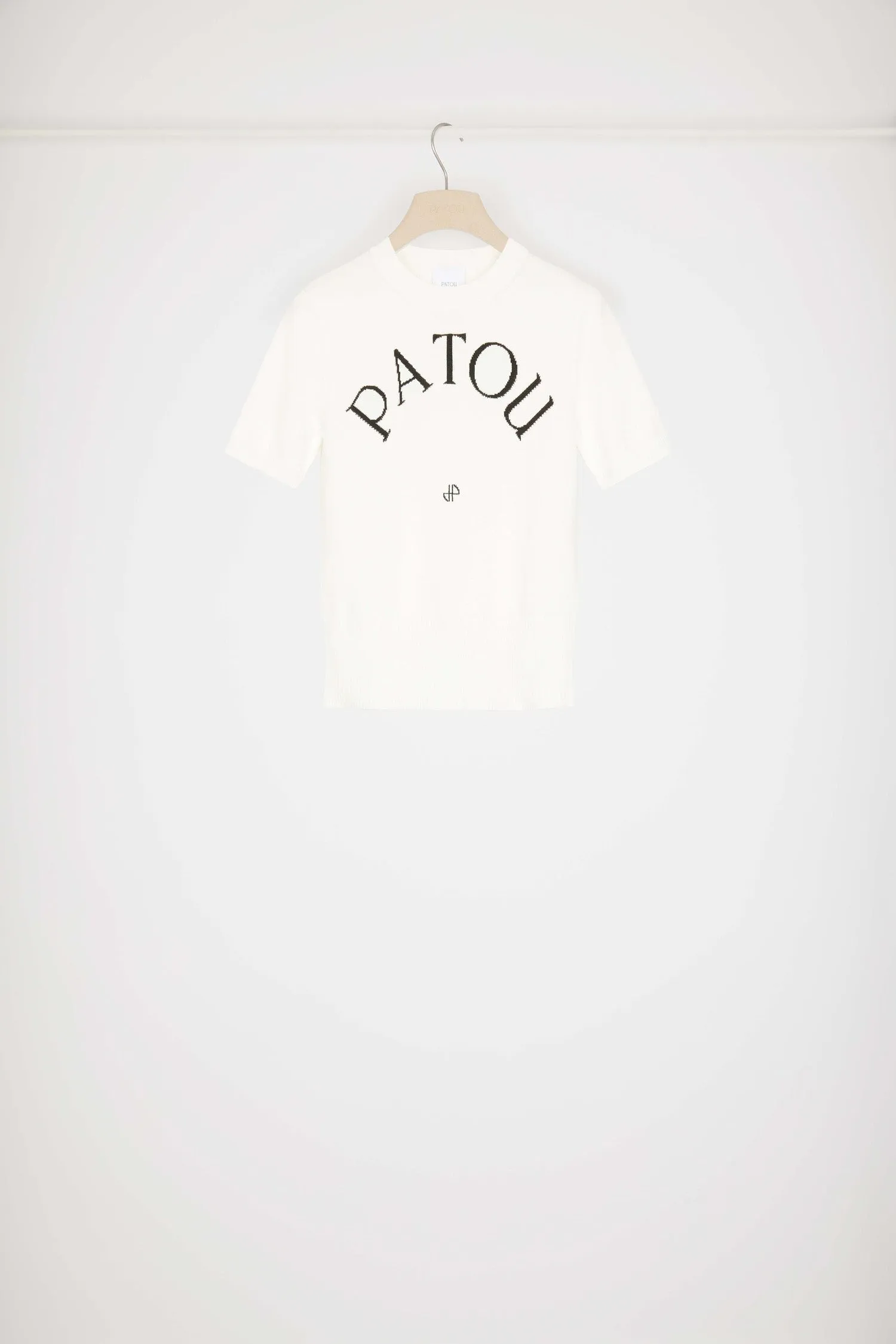 PATOU  |Casual Style Plain Cotton Short Sleeves Logo