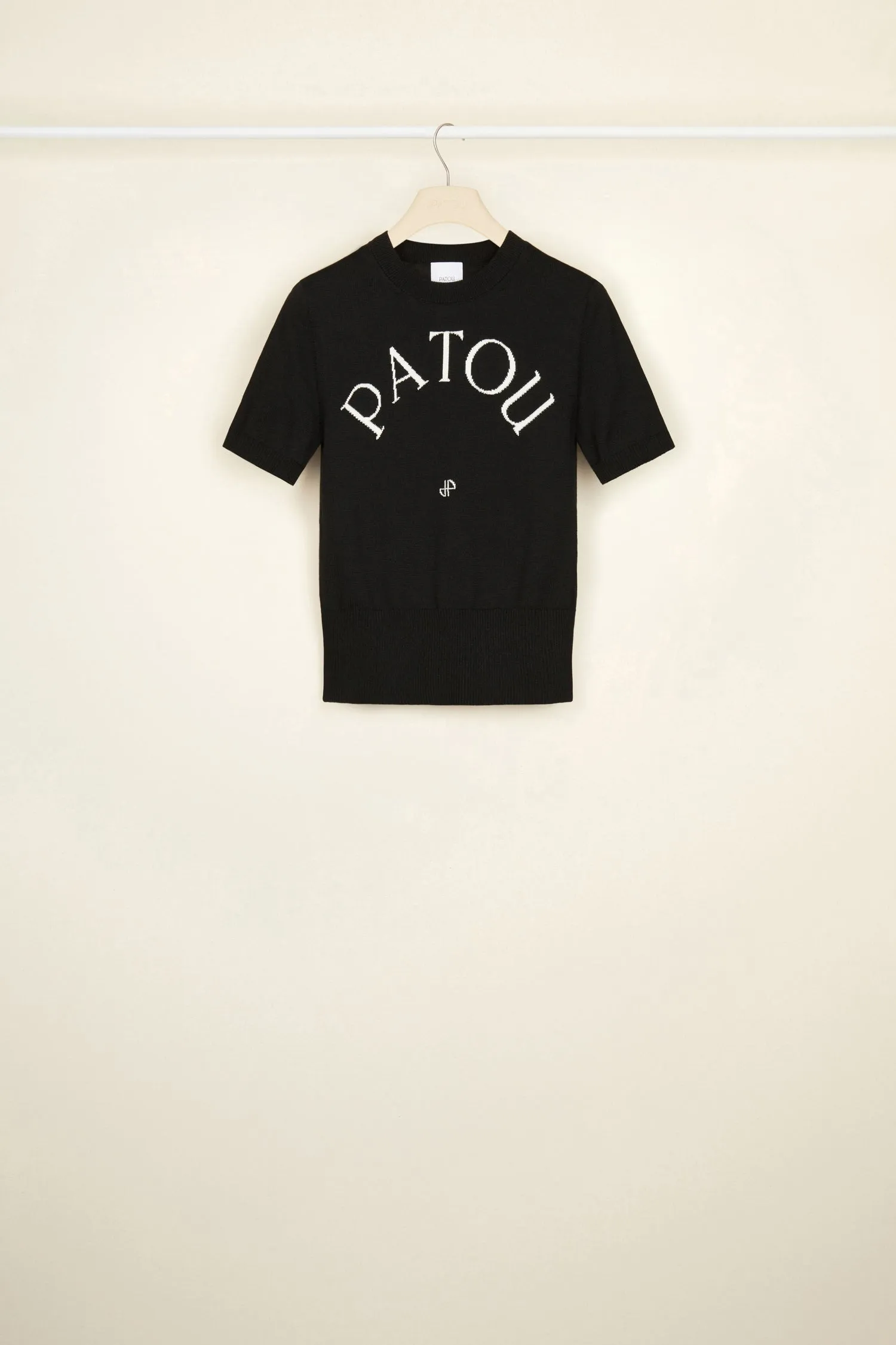 PATOU  |Casual Style Plain Cotton Short Sleeves Logo