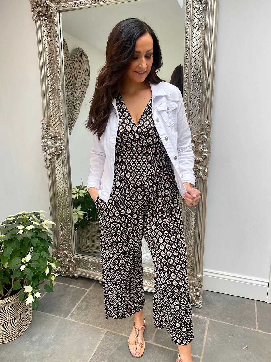 Patterned Jumpsuit Saskia