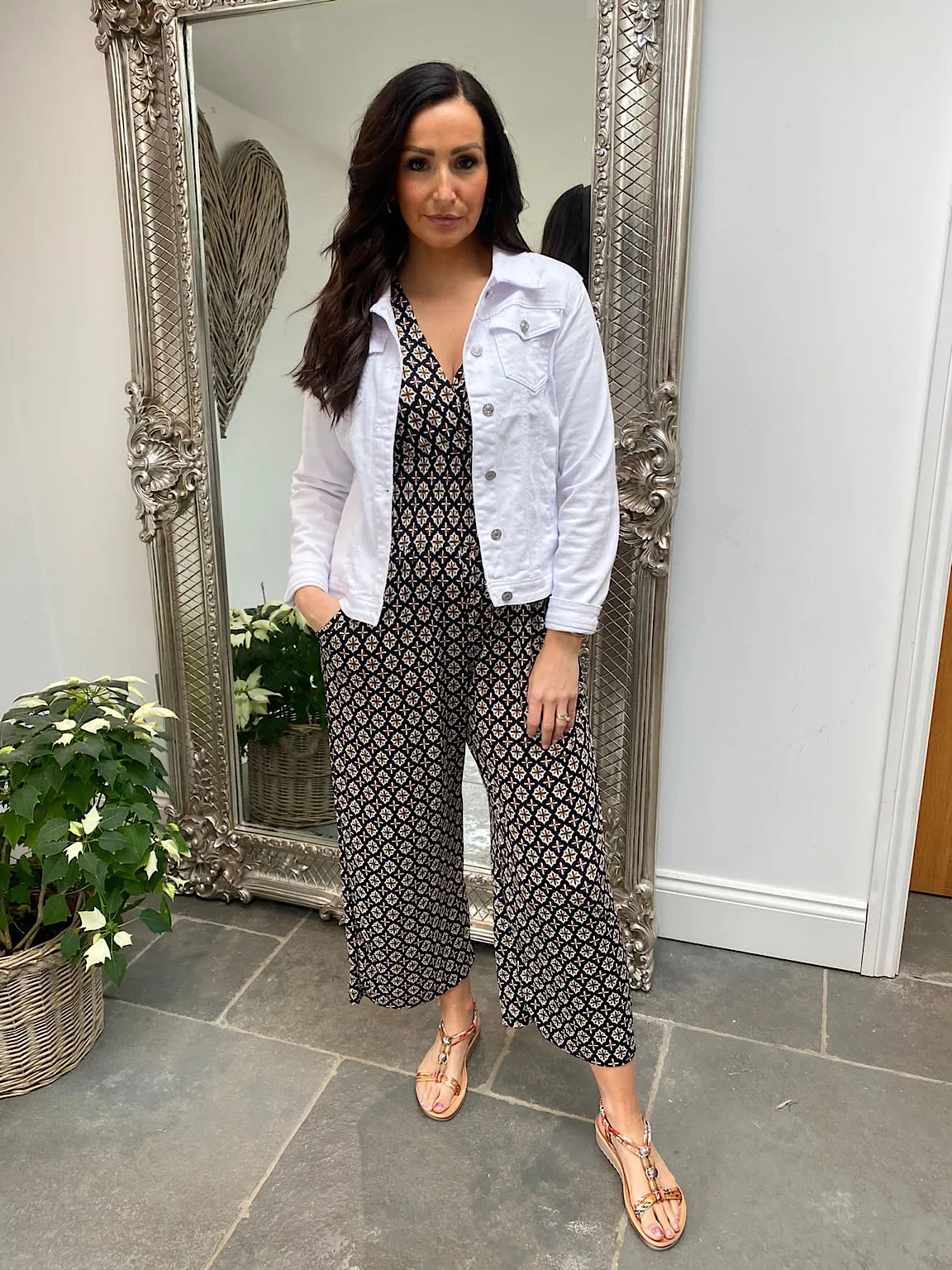 Patterned Jumpsuit Saskia