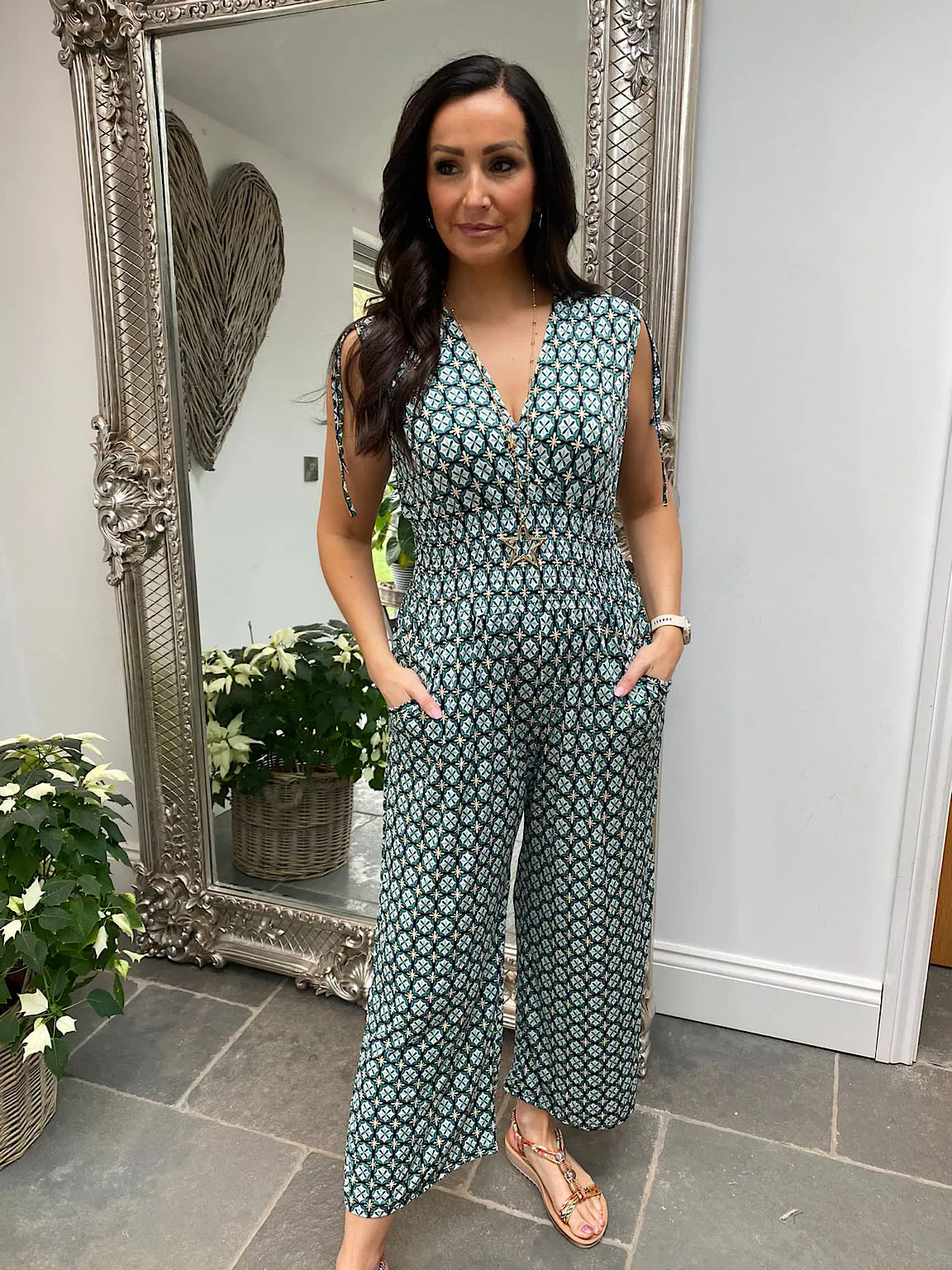 Patterned Jumpsuit Saskia