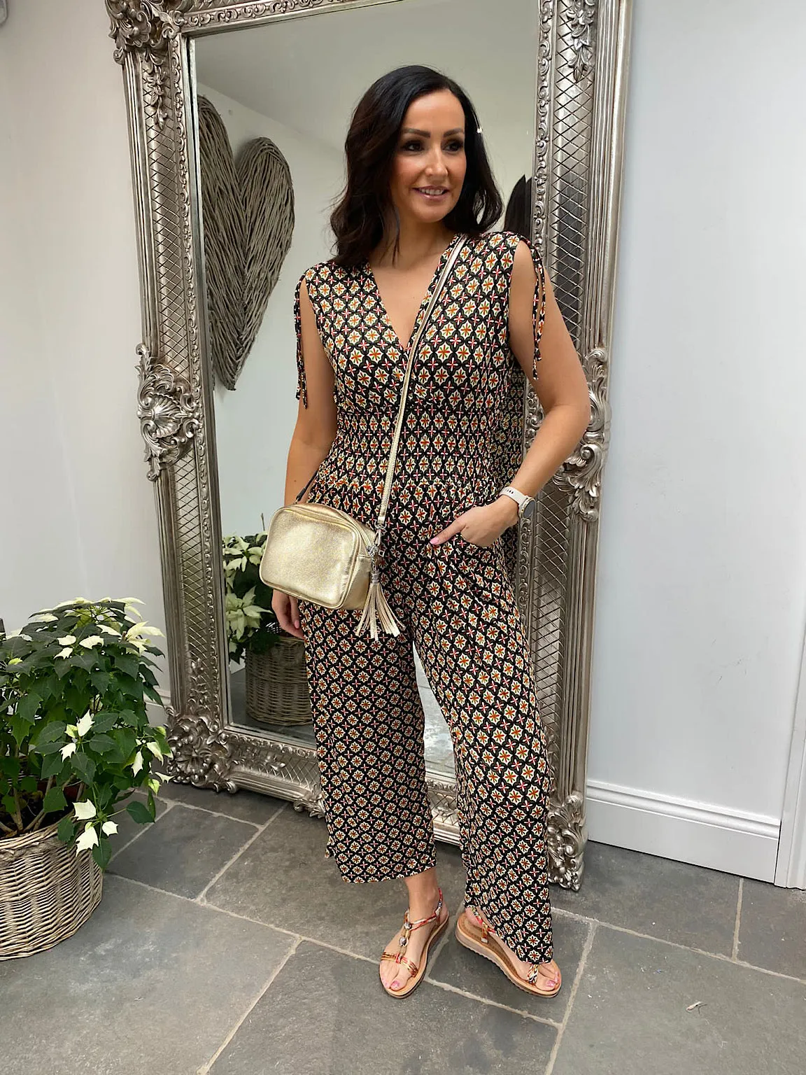 Patterned Jumpsuit Saskia